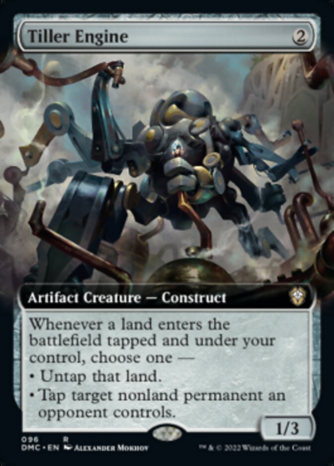 Tiller Engine (Extended Art) [Dominaria United Commander] | Yard's Games Ltd