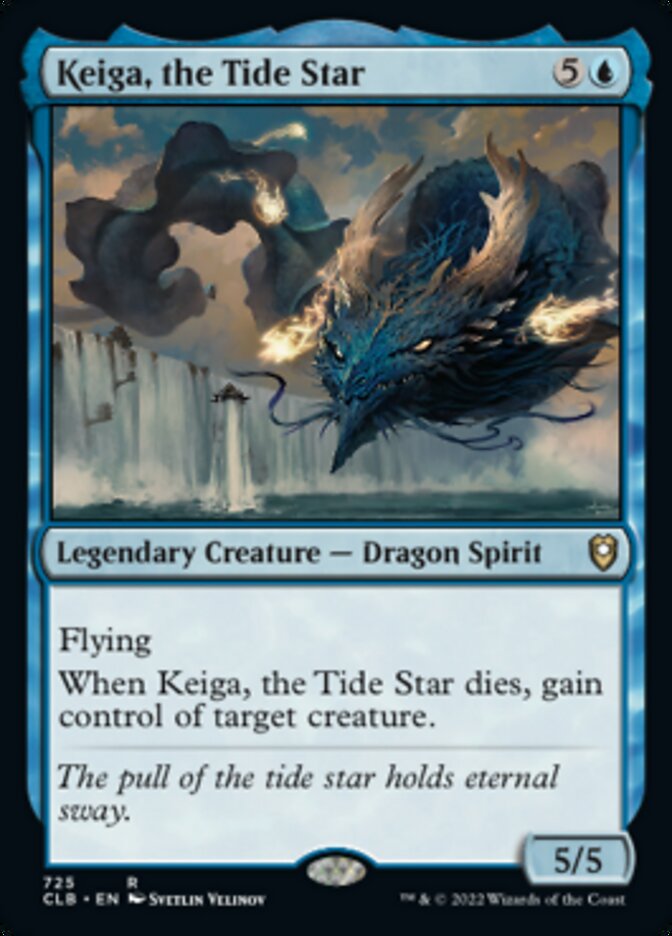 Keiga, the Tide Star [Commander Legends: Battle for Baldur's Gate] | Yard's Games Ltd