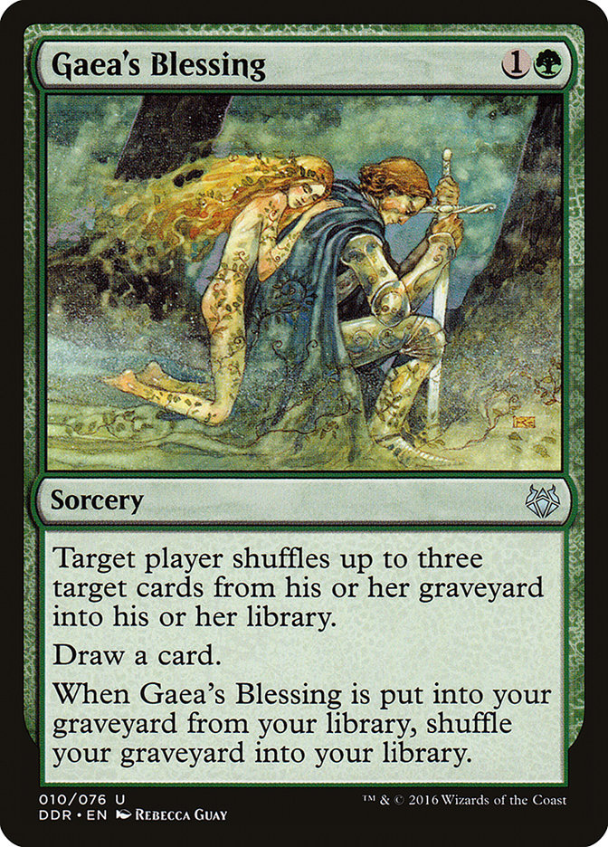 Gaea's Blessing [Duel Decks: Nissa vs. Ob Nixilis] | Yard's Games Ltd