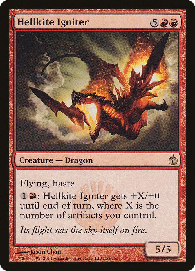 Hellkite Igniter [Mirrodin Besieged] | Yard's Games Ltd