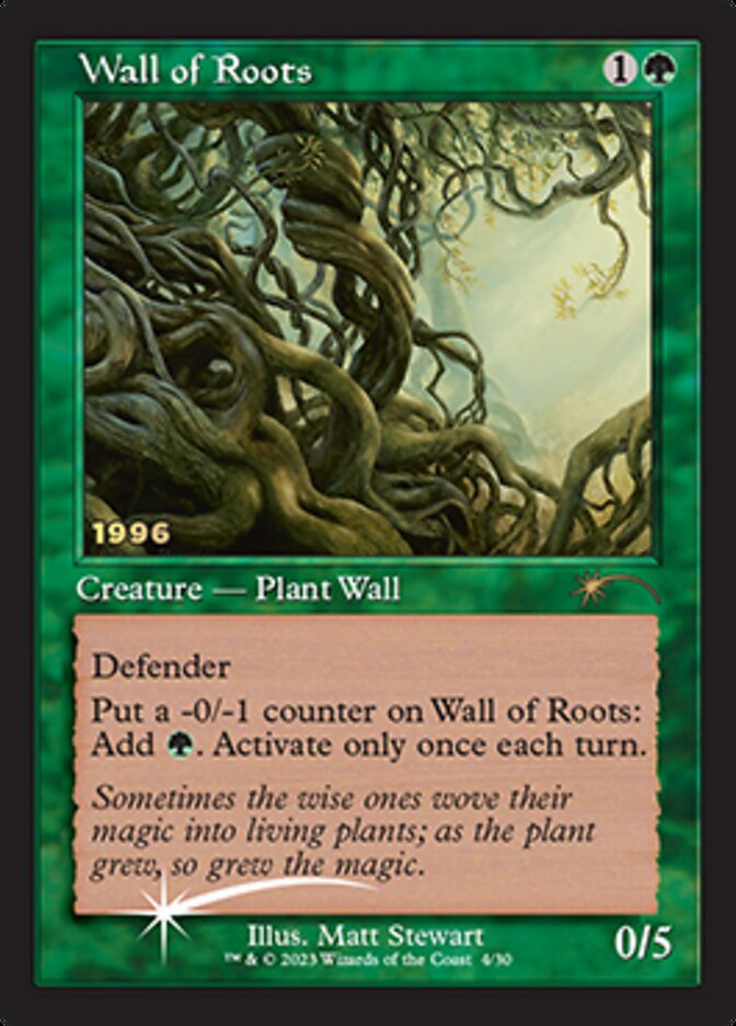 Wall of Roots [30th Anniversary Promos] | Yard's Games Ltd