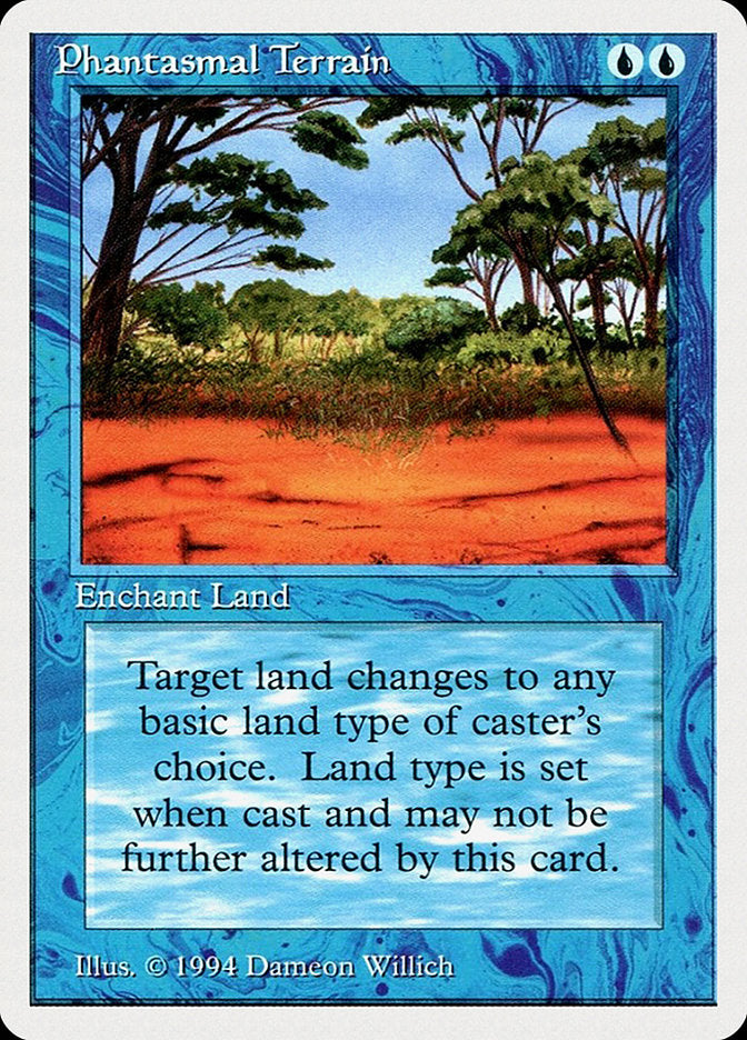 Phantasmal Terrain [Summer Magic / Edgar] | Yard's Games Ltd