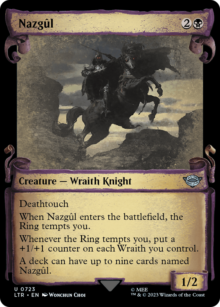 Nazgul (0723) [The Lord of the Rings: Tales of Middle-Earth Showcase Scrolls] | Yard's Games Ltd