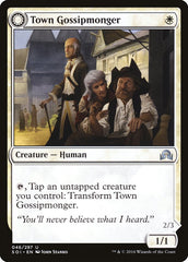 Town Gossipmonger // Incited Rabble [Shadows over Innistrad] | Yard's Games Ltd