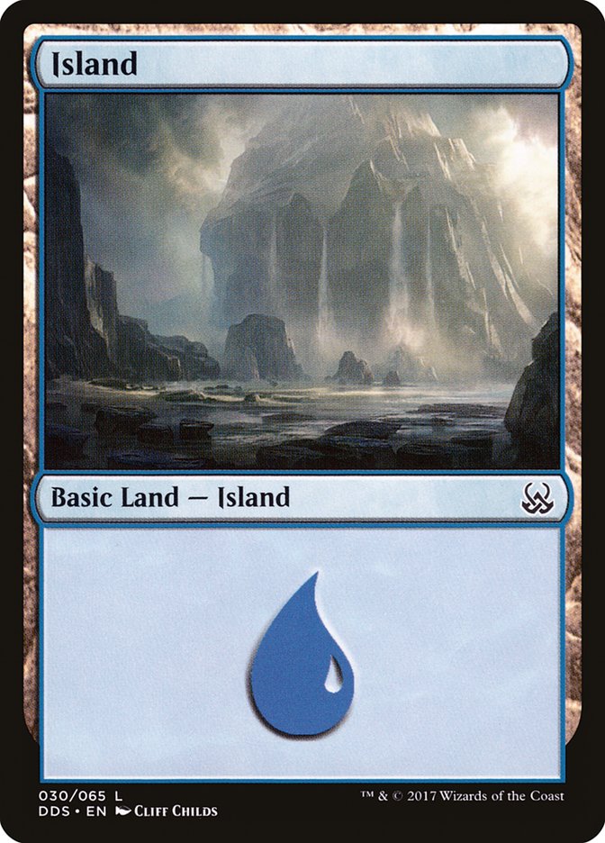 Island (30) [Duel Decks: Mind vs. Might] | Yard's Games Ltd