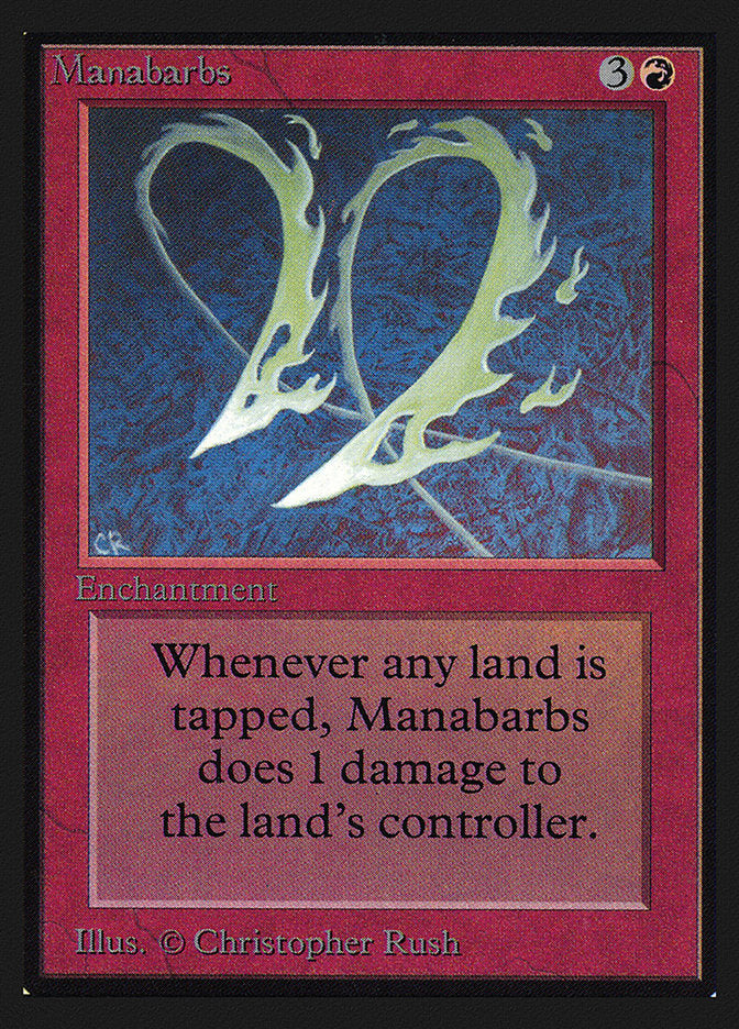 Manabarbs [International Collectors' Edition] | Yard's Games Ltd