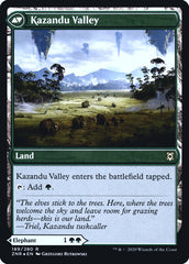 Kazandu Mammoth // Kazandu Valley [Zendikar Rising Prerelease Promos] | Yard's Games Ltd