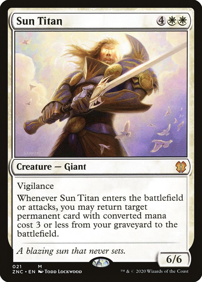 Sun Titan [Zendikar Rising Commander] | Yard's Games Ltd