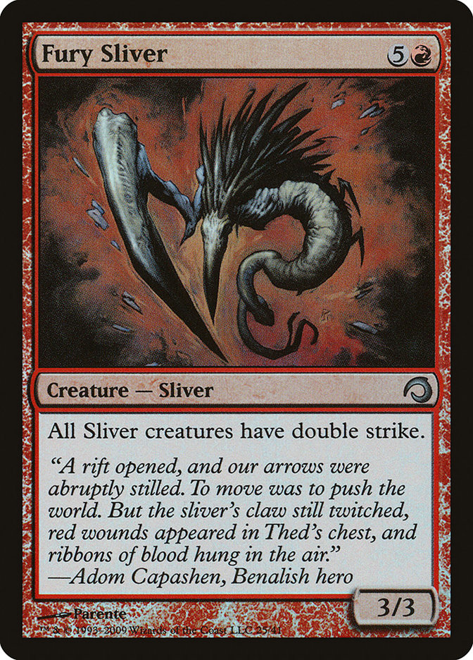 Fury Sliver [Premium Deck Series: Slivers] | Yard's Games Ltd