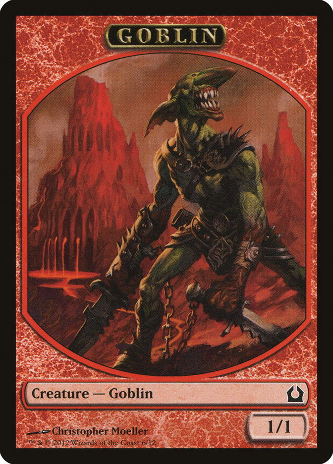 Goblin Token [Return to Ravnica Tokens] | Yard's Games Ltd