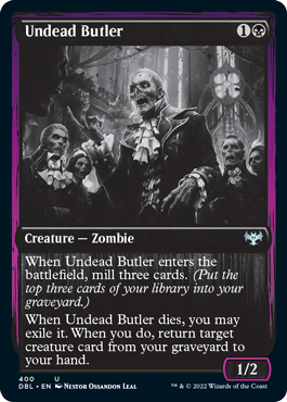 Undead Butler [Innistrad: Double Feature] | Yard's Games Ltd