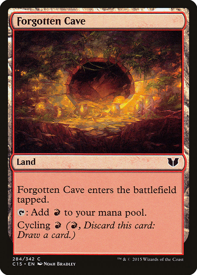 Forgotten Cave [Commander 2015] | Yard's Games Ltd