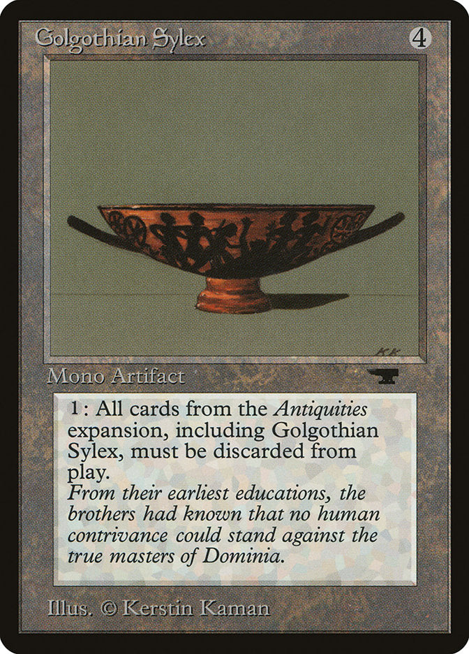 Golgothian Sylex [Antiquities] | Yard's Games Ltd