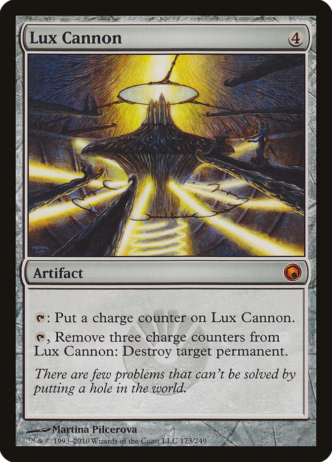 Lux Cannon [Scars of Mirrodin] | Yard's Games Ltd