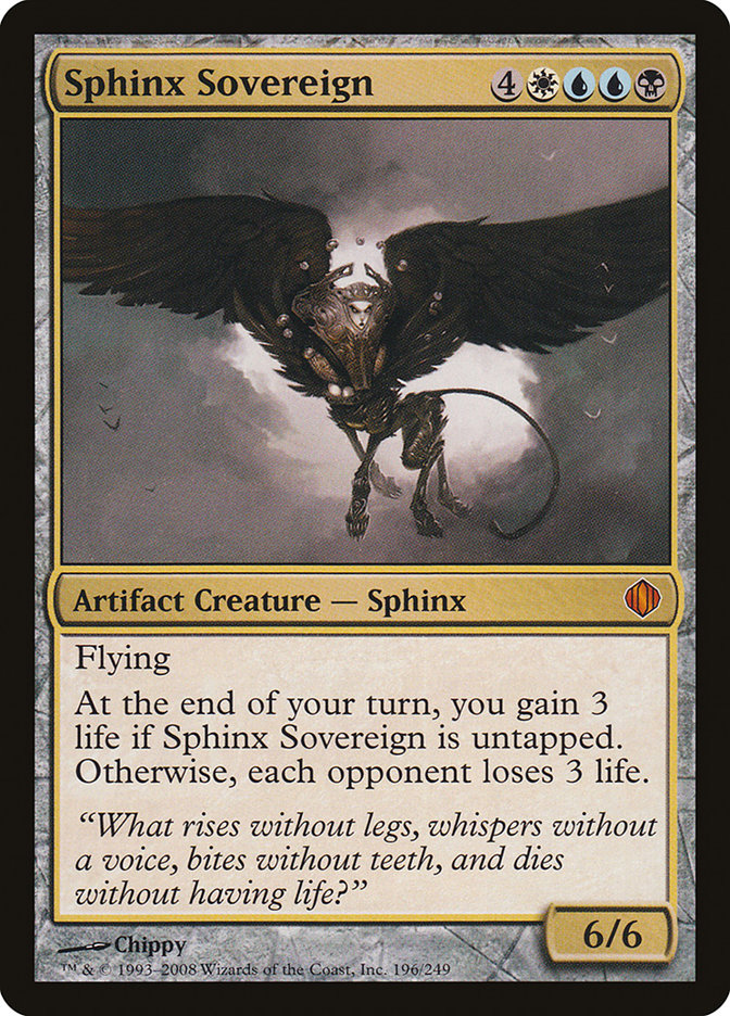 Sphinx Sovereign [Shards of Alara] | Yard's Games Ltd