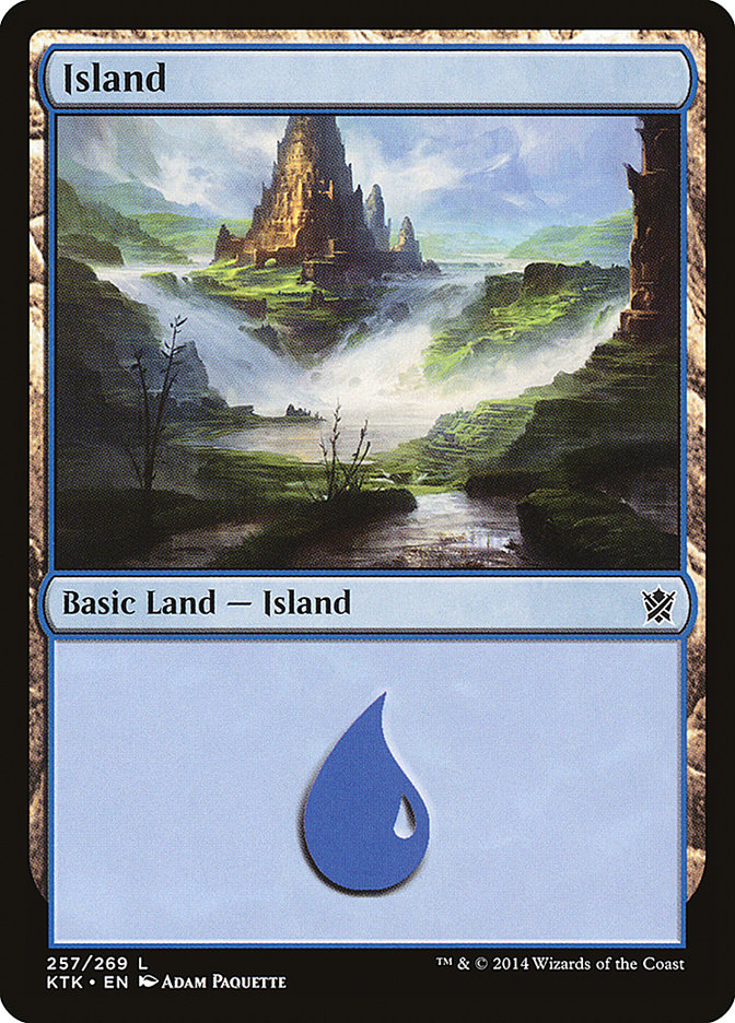 Island (257) [Khans of Tarkir] | Yard's Games Ltd