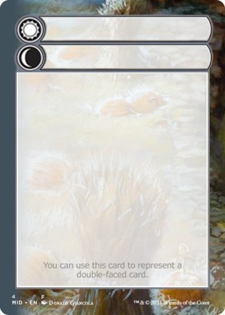 Helper Card (4/9) [Innistrad: Midnight Hunt Tokens] | Yard's Games Ltd