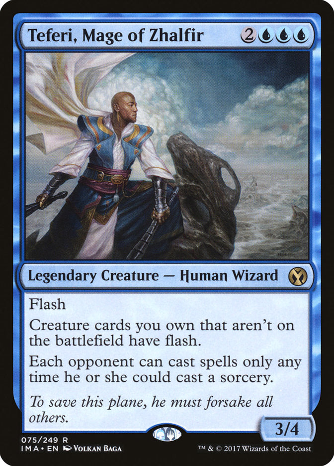 Teferi, Mage of Zhalfir [Iconic Masters] | Yard's Games Ltd