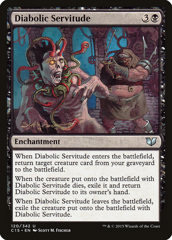 Diabolic Servitude [Commander 2015] | Yard's Games Ltd