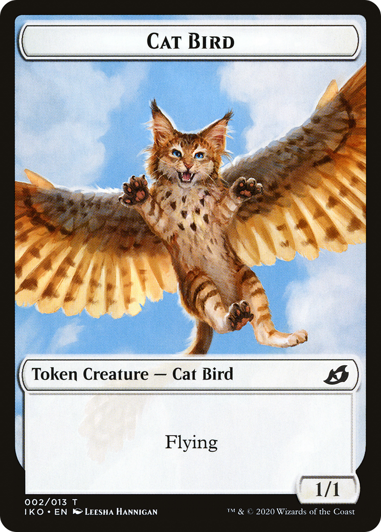 Cat Bird // Thopter Double-Sided Token [Starter Commander Decks] | Yard's Games Ltd