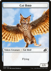 Cat Bird // Spirit Double-Sided Token [Starter Commander Decks] | Yard's Games Ltd