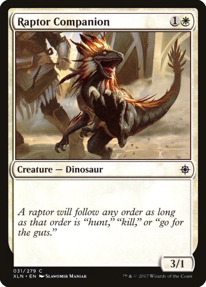 Raptor Companion [Ixalan] | Yard's Games Ltd