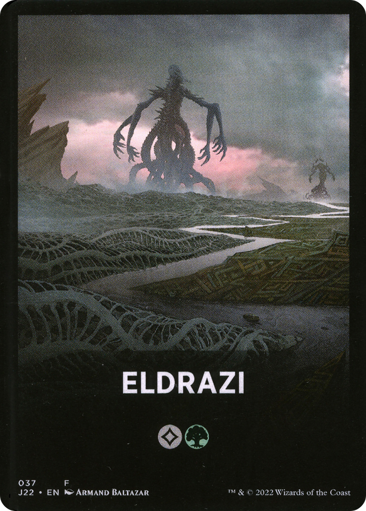 Eldrazi Theme Card [Jumpstart 2022 Front Cards] | Yard's Games Ltd