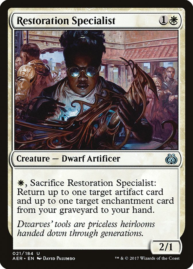 Restoration Specialist [Aether Revolt] | Yard's Games Ltd