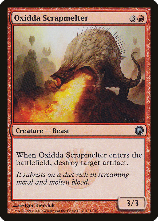 Oxidda Scrapmelter [Scars of Mirrodin] | Yard's Games Ltd