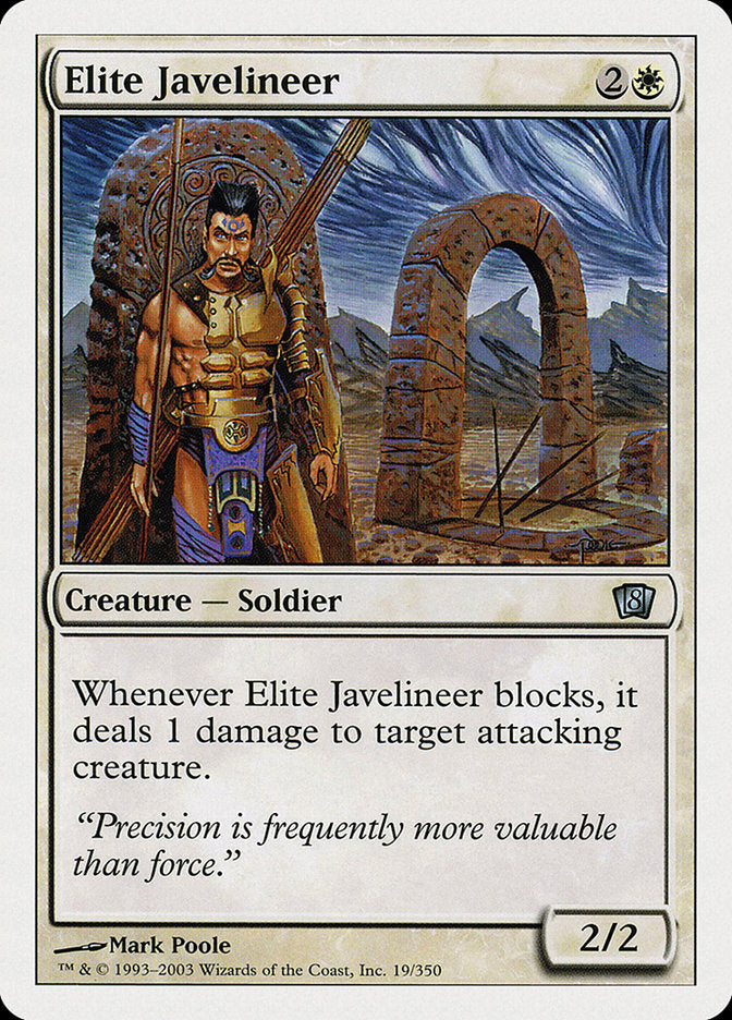 Elite Javelineer [Eighth Edition] | Yard's Games Ltd