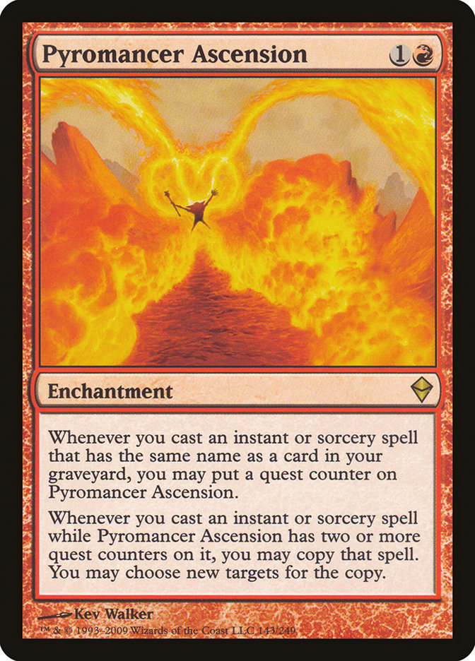 Pyromancer Ascension [Zendikar] | Yard's Games Ltd