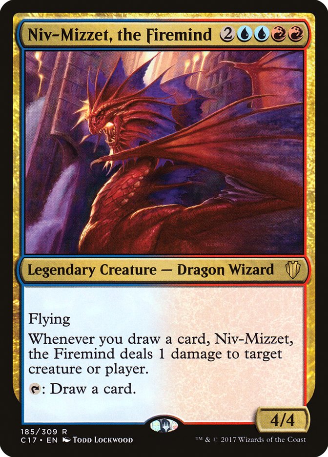 Niv-Mizzet, the Firemind [Commander 2017] | Yard's Games Ltd