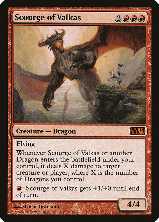 Scourge of Valkas [Magic 2014] | Yard's Games Ltd
