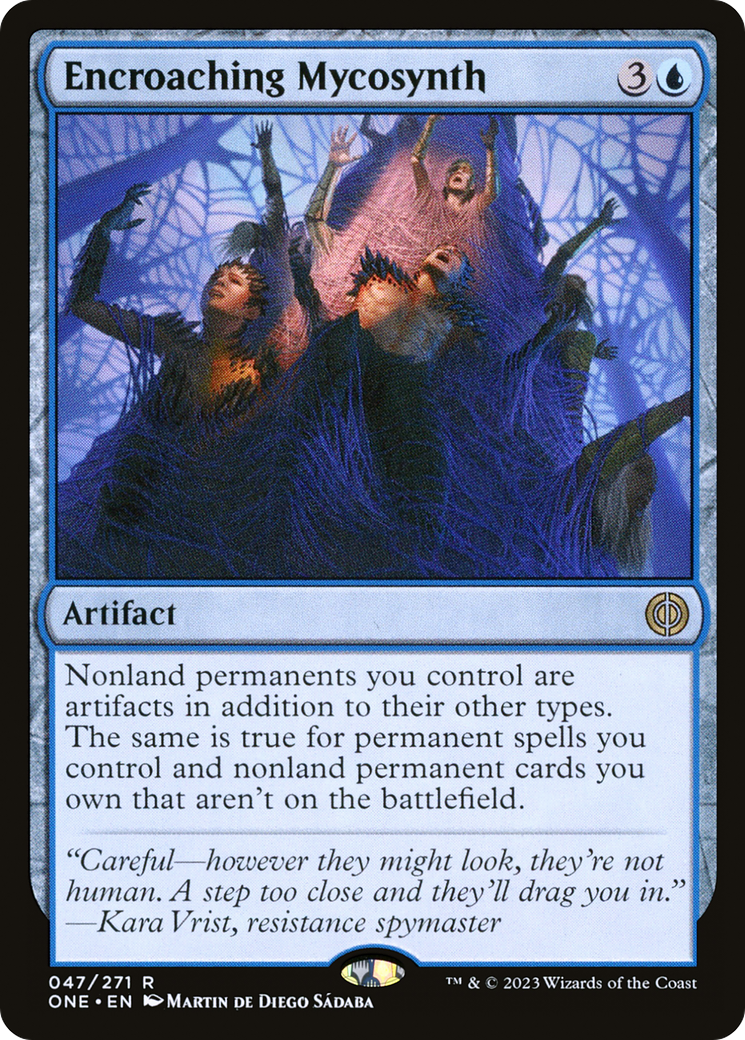 Encroaching Mycosynth [Phyrexia: All Will Be One] | Yard's Games Ltd