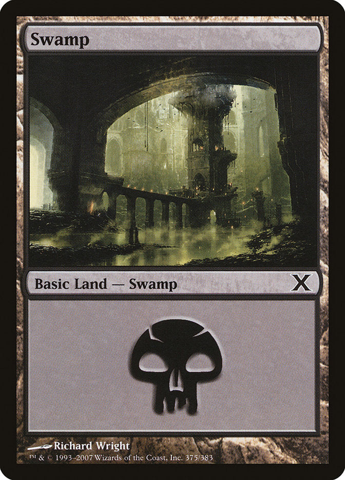 Swamp (375) [Tenth Edition] | Yard's Games Ltd