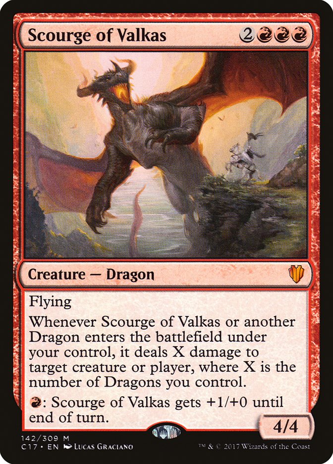 Scourge of Valkas [Commander 2017] | Yard's Games Ltd