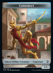 Treasure // Construct Double-Sided Token [Commander Legends: Battle for Baldur's Gate Tokens] | Yard's Games Ltd