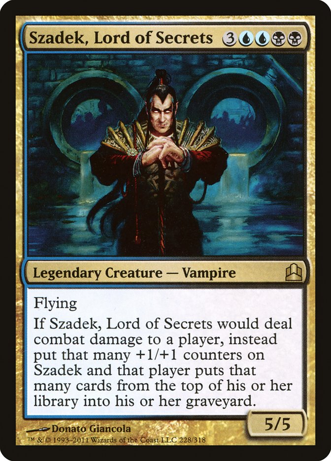 Szadek, Lord of Secrets [Commander 2011] | Yard's Games Ltd