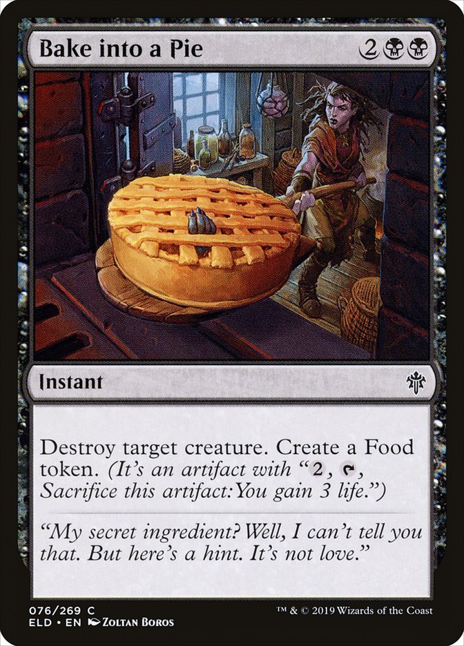 Bake into a Pie [Throne of Eldraine] | Yard's Games Ltd