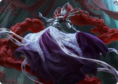 Olivia, Crimson Bride Art Card [Innistrad: Crimson Vow Art Series] | Yard's Games Ltd