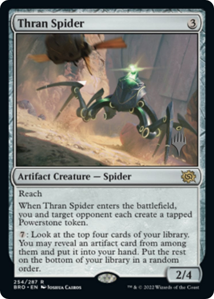 Thran Spider (Promo Pack) [The Brothers' War Promos] | Yard's Games Ltd