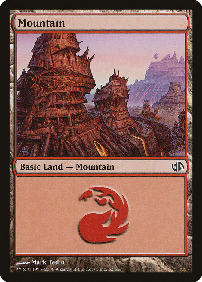 Mountain (62) [Duel Decks: Jace vs. Chandra] | Yard's Games Ltd