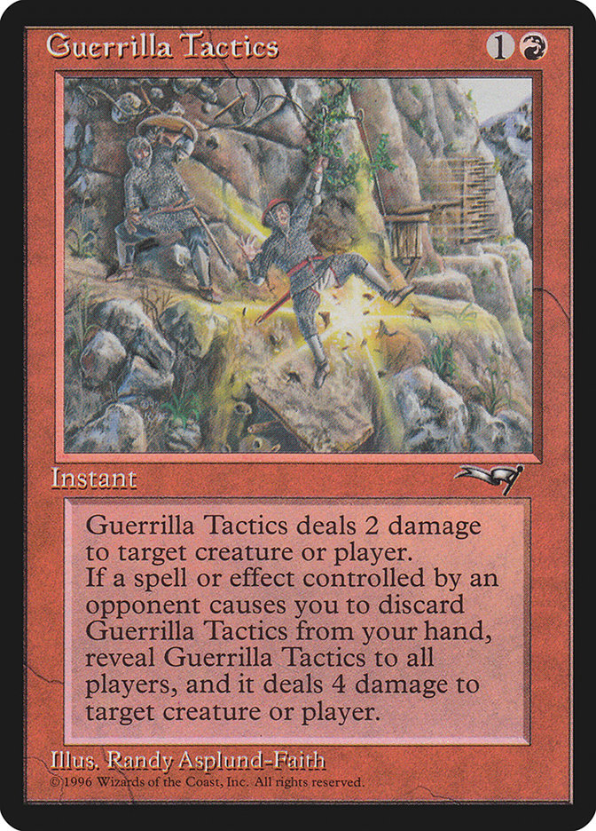 Guerrilla Tactics (Falling) [Alliances] | Yard's Games Ltd