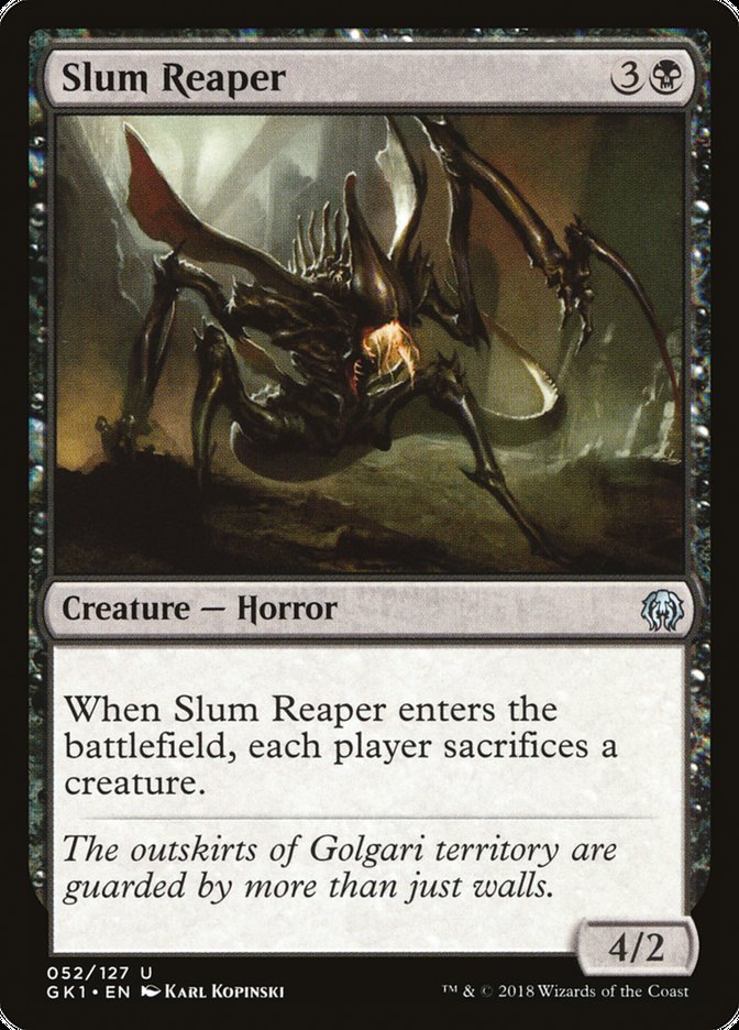 Slum Reaper [Guilds of Ravnica Guild Kit] | Yard's Games Ltd