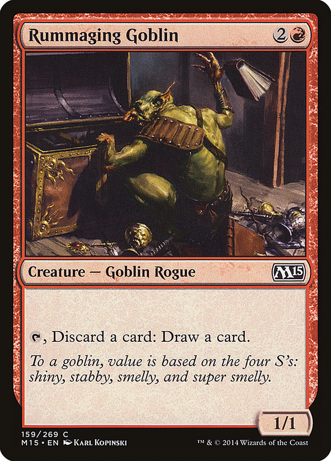 Rummaging Goblin [Magic 2015] | Yard's Games Ltd