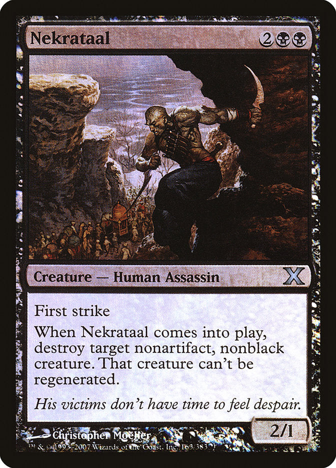 Nekrataal (Premium Foil) [Tenth Edition] | Yard's Games Ltd