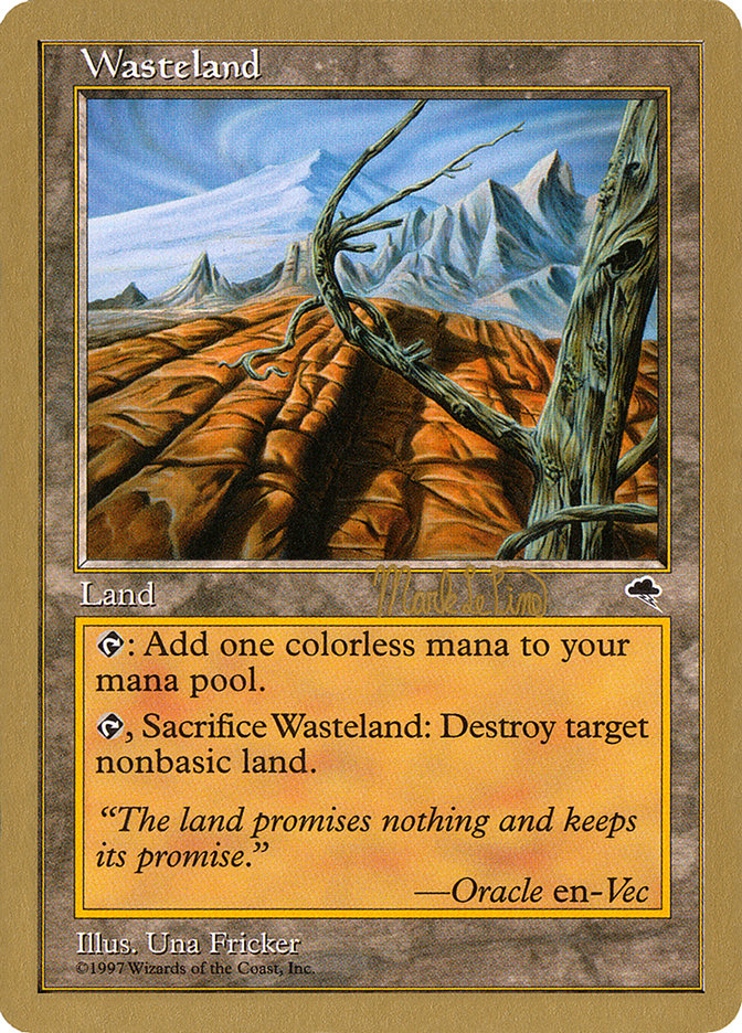 Wasteland (Mark Le Pine) [World Championship Decks 1999] | Yard's Games Ltd