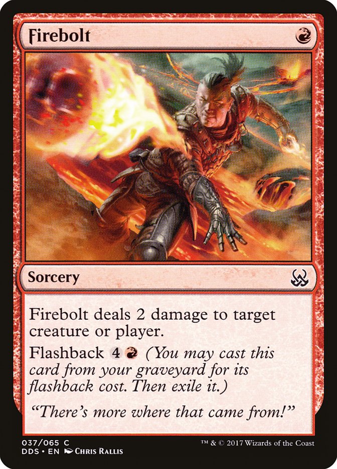 Firebolt [Duel Decks: Mind vs. Might] | Yard's Games Ltd