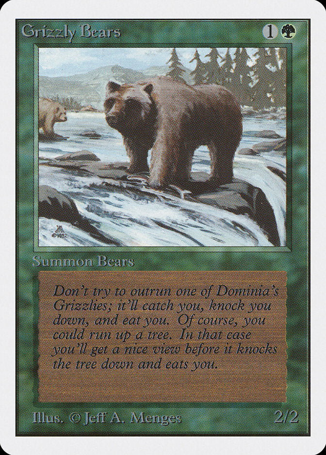 Grizzly Bears [Unlimited Edition] | Yard's Games Ltd