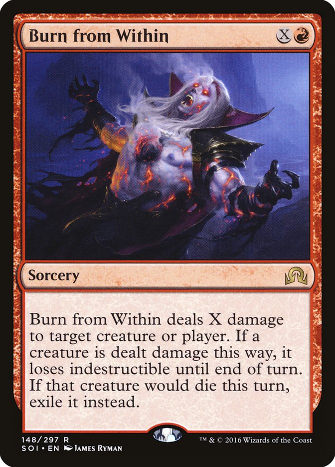 Burn from Within [Shadows over Innistrad] | Yard's Games Ltd